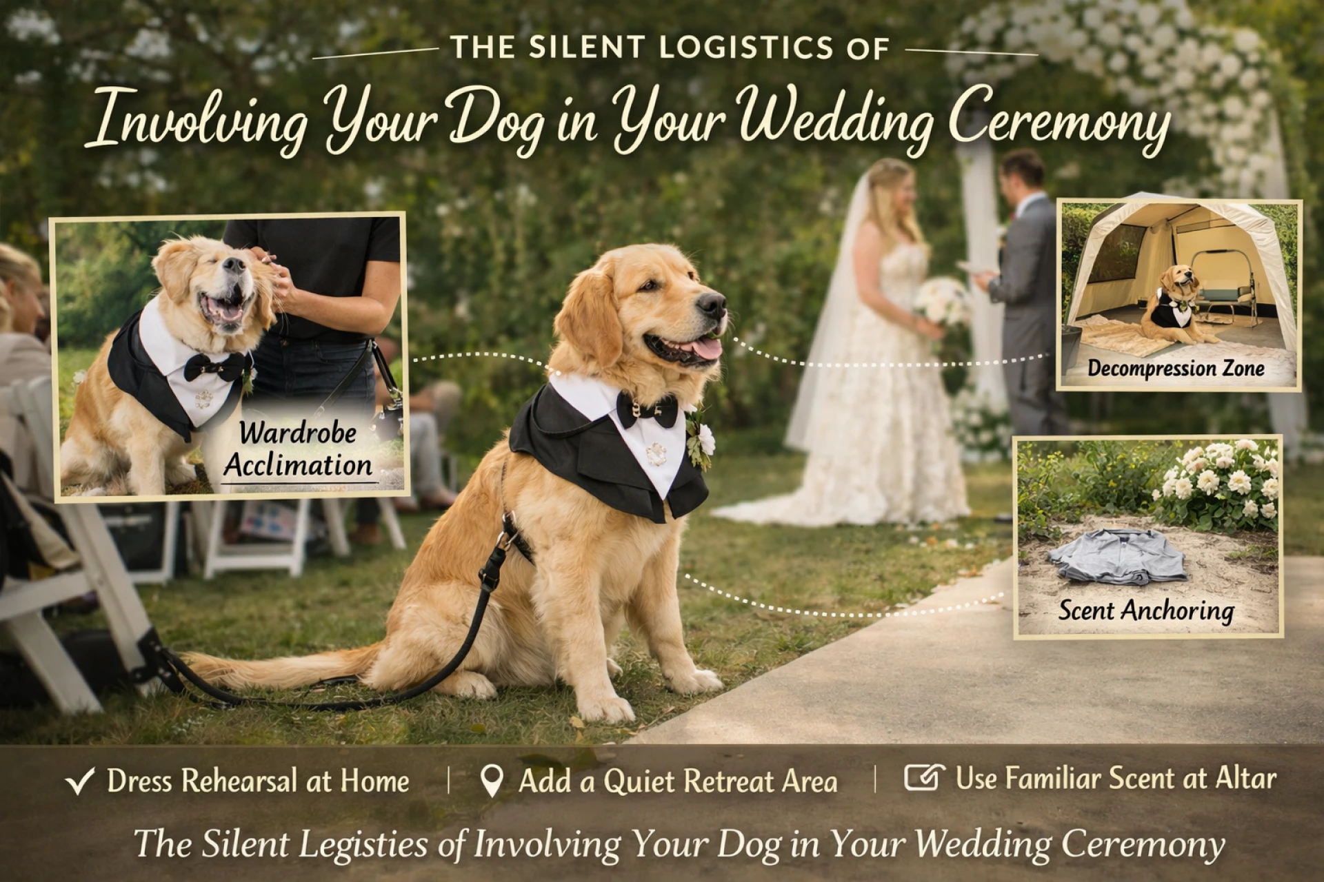 The Silent Logistics of Involving Your Dog in Your Wedding Ceremony