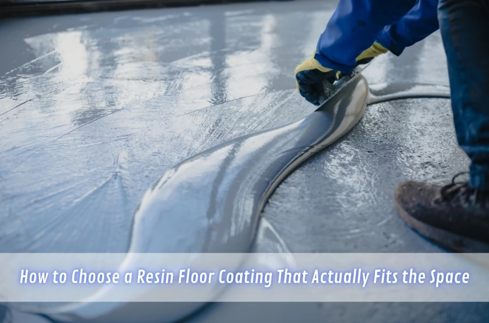How to Choose a Resin Floor Coating That Actually Fits the Space