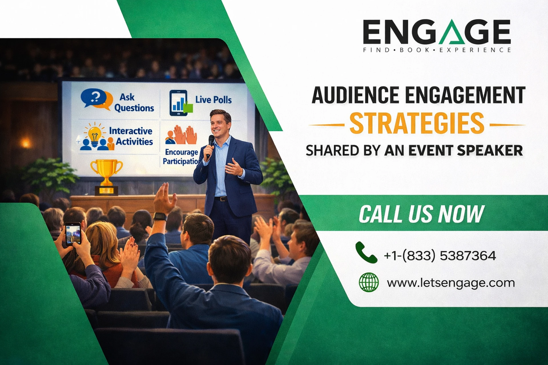 Audience Engagement Strategies Shared by an Event Speaker