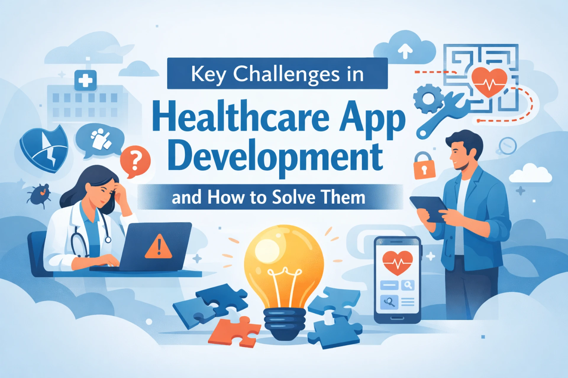 Key Challenges in Healthcare App Development and How to Solve Them