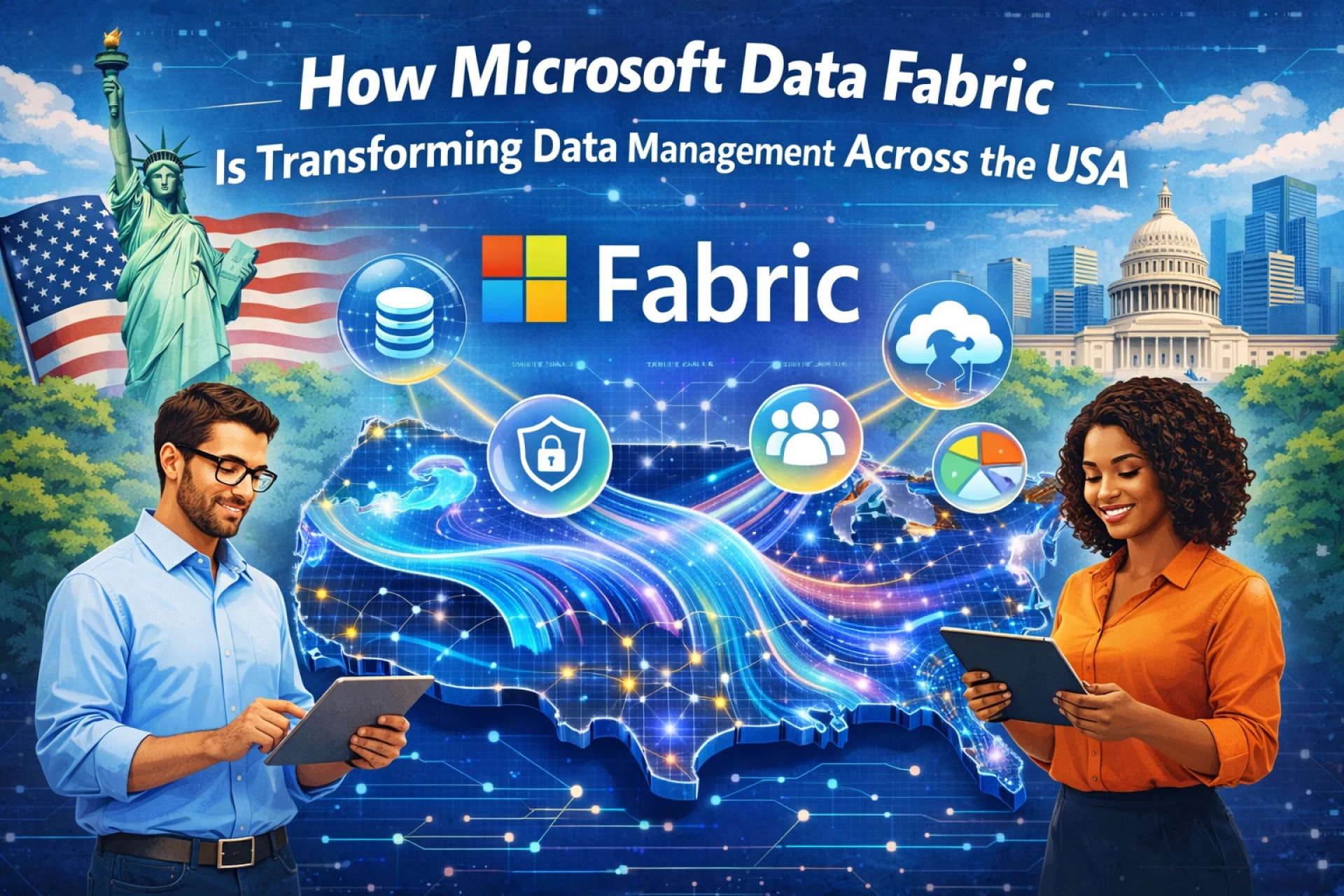 How Microsoft Data Fabric Is Transforming Data Management Across the USA