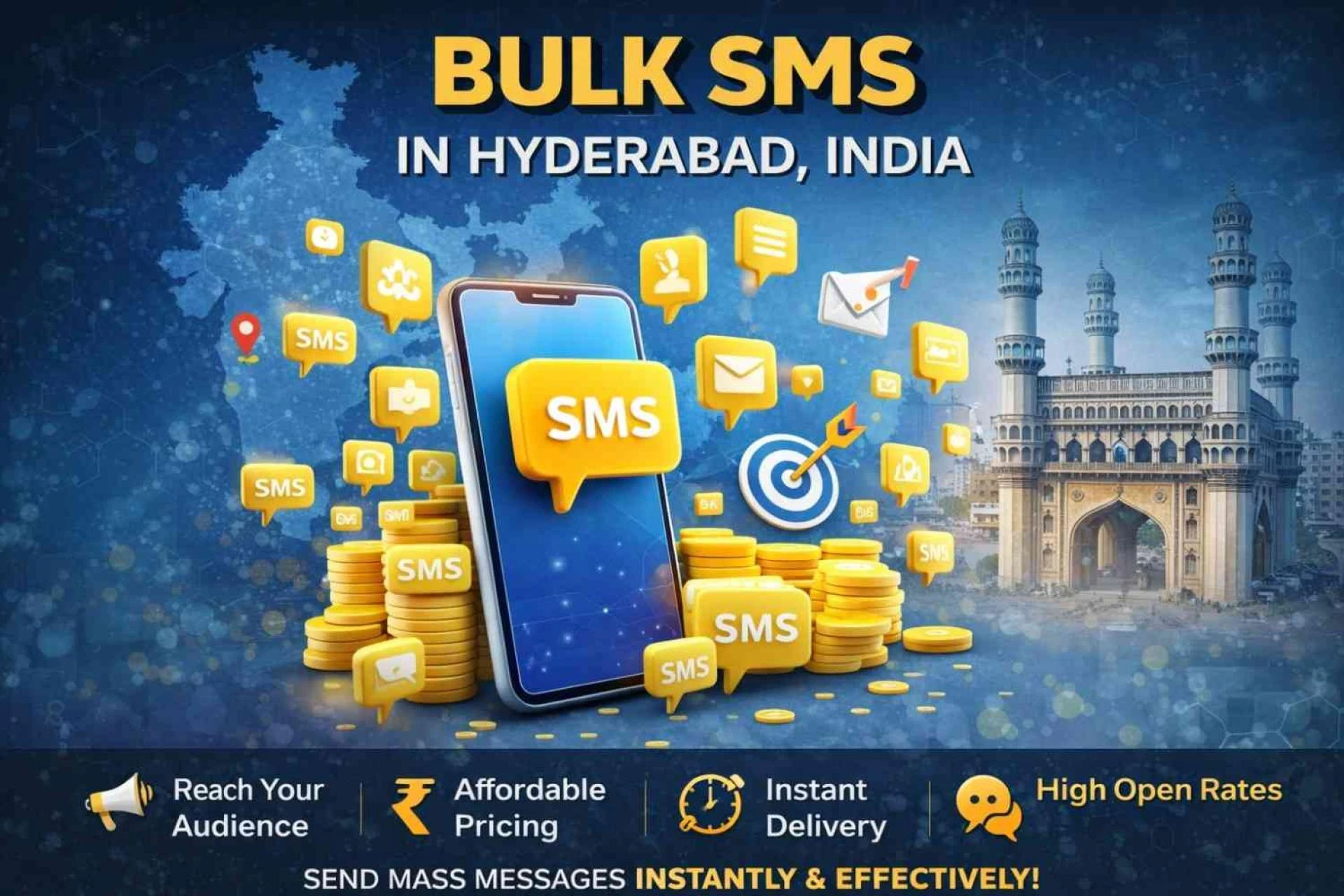 How to Start Bulk SMS Business in Hyderabad India Easily