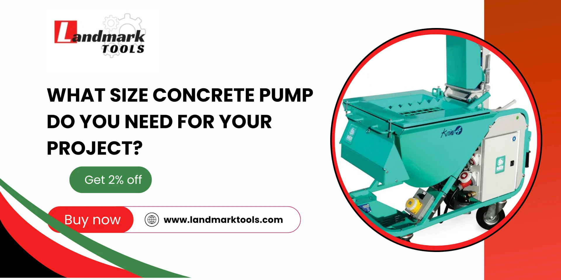 What Size Concrete Pump Do You Need for Your Projects?