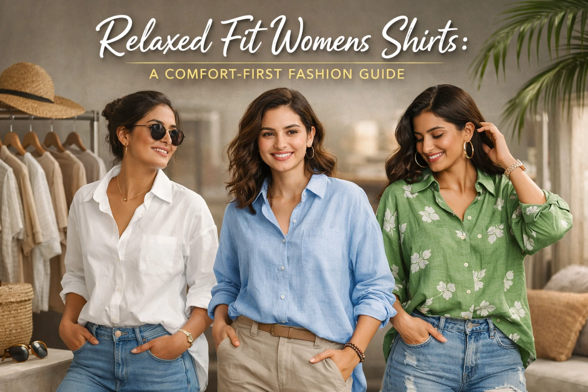 Relaxed Fit Womens Shirts: A Comfort-First Fashion Guide
