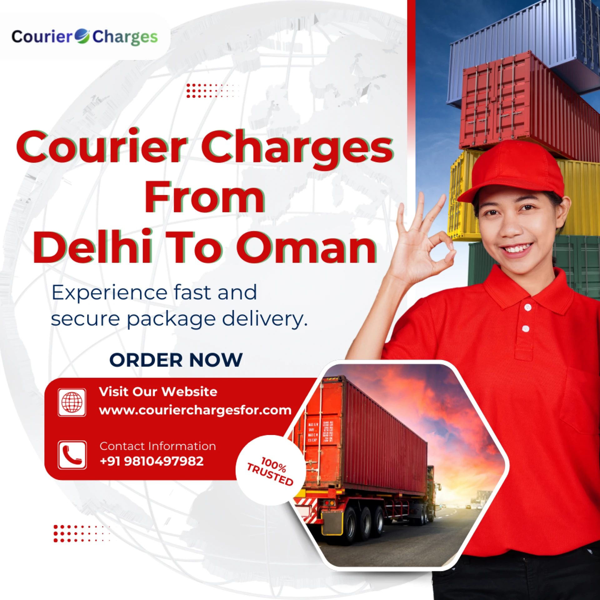 Courier Charges From Delhi To Oman Complete Guide by courierchargesfor.com