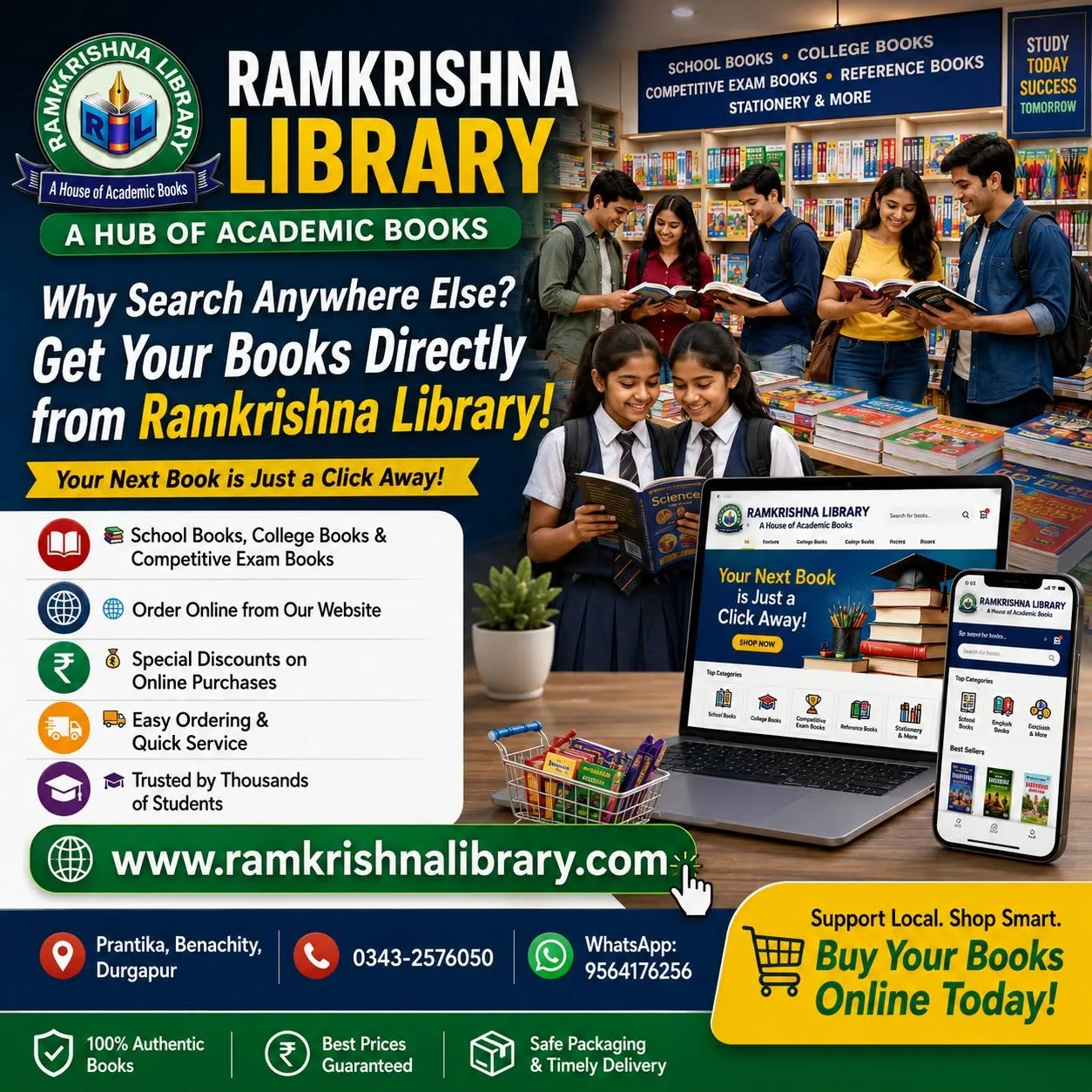 Online Book Orders Durgapur: Fast Delivery & Discounts
