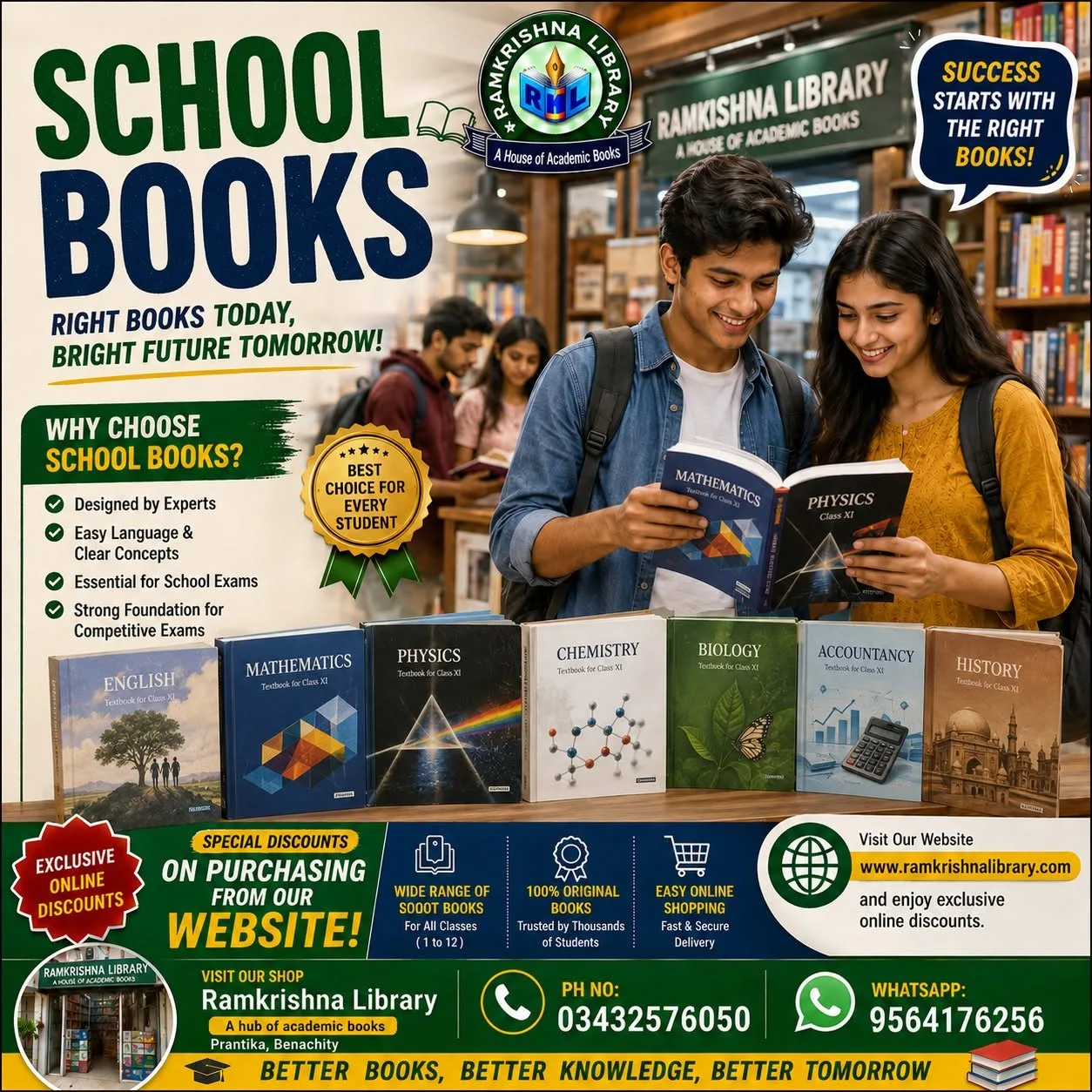 How Discount Books in Durgapur Help Students and Readers Save More
