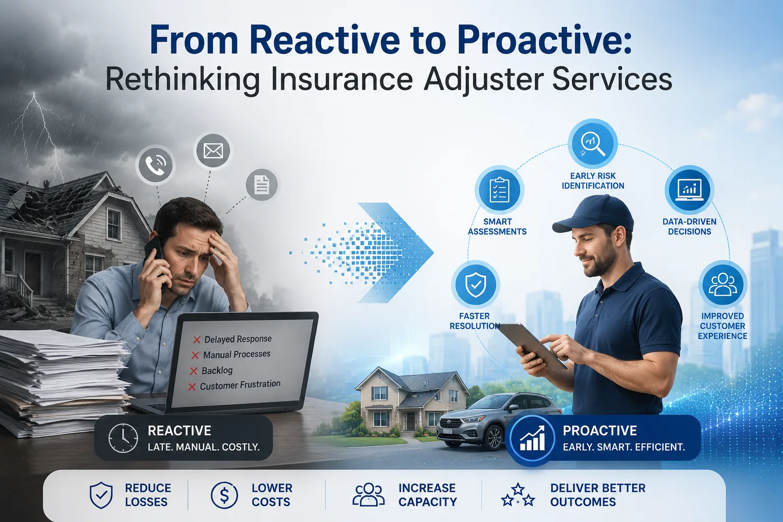 From Reactive to Proactive: Rethinking Insurance Adjuster Services
