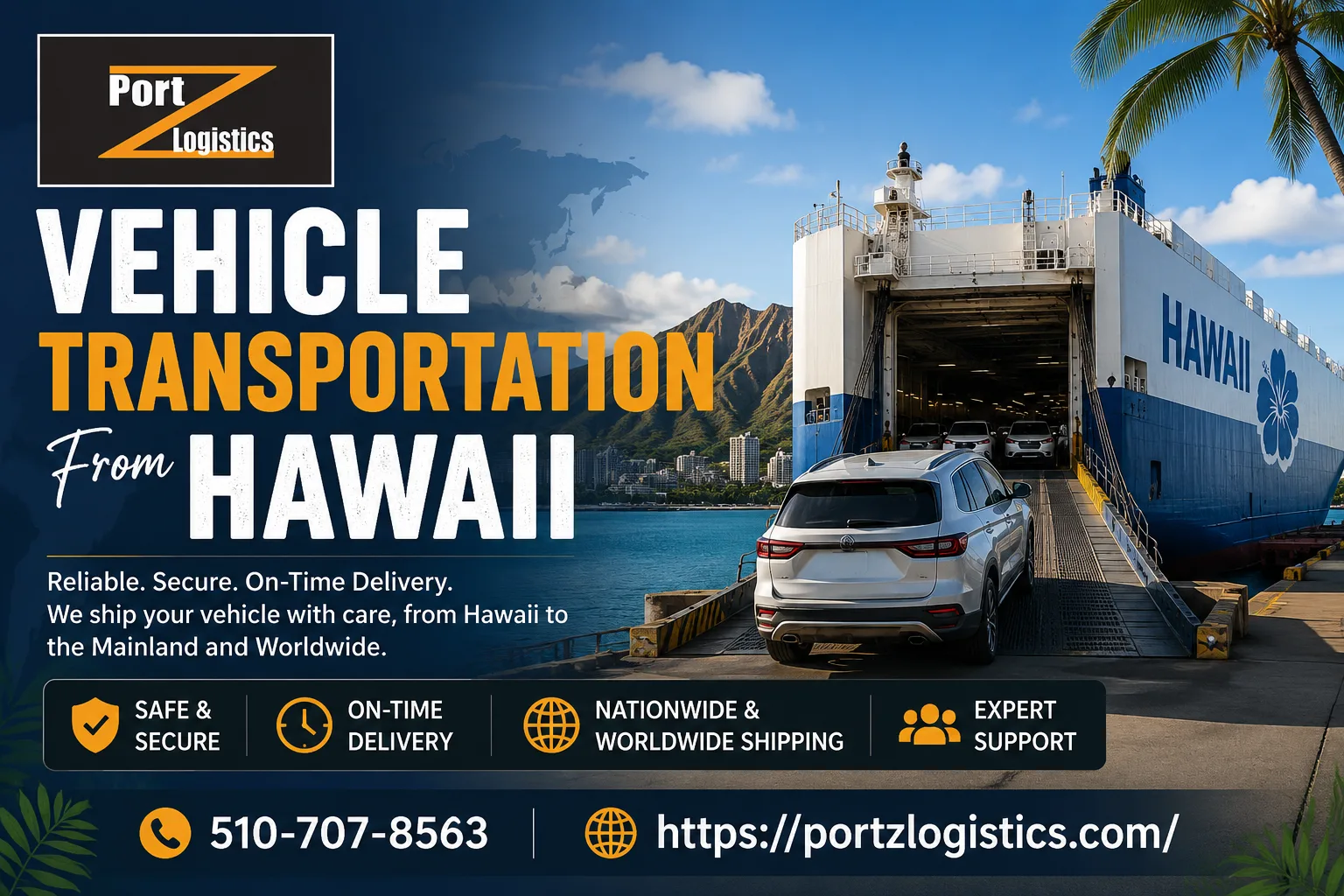 Vehicle Shipment From and To Hawaii: The Complete Guide to Safe, Affordable, and Reliable Auto Transport