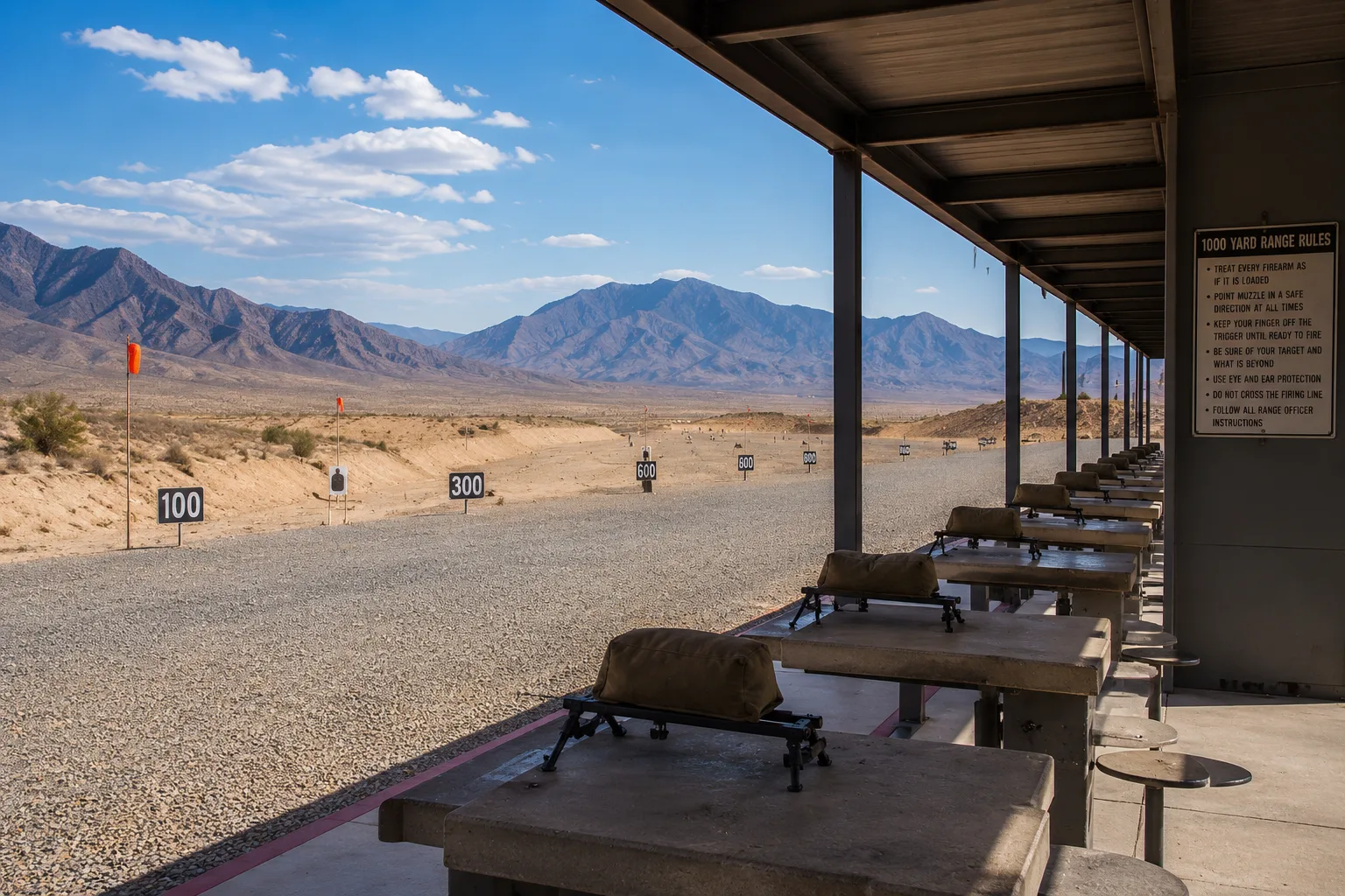 Tips for Improving Accuracy at a 1000 Yard Gun Range