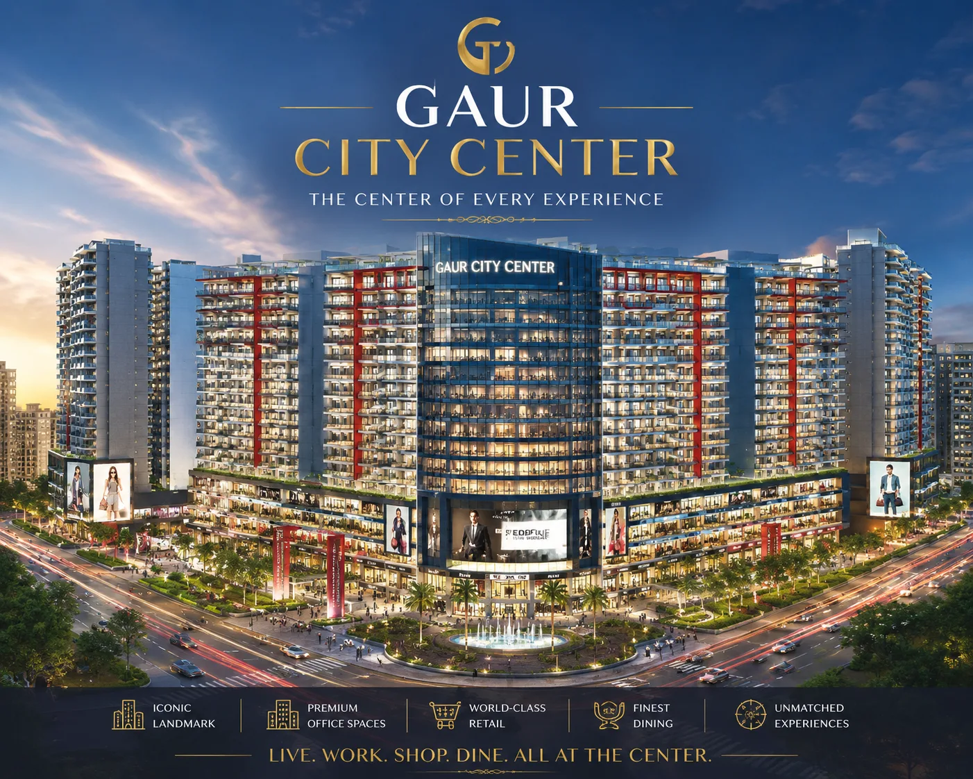 Gaur City Center: The Future of Office Space in Greater Noida West