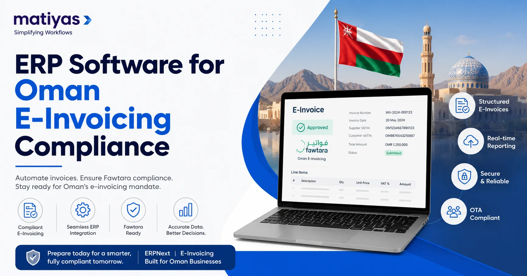 ERP Software for Oman E-Invoicing Compliance: A Complete Guide