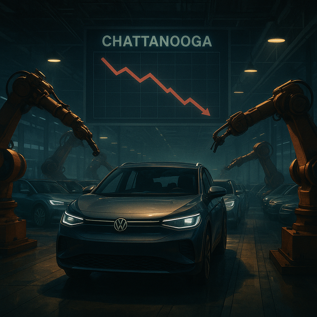 Why Volkswagen Halted ID.4 Production in Chattanooga Amid Slumping Sales