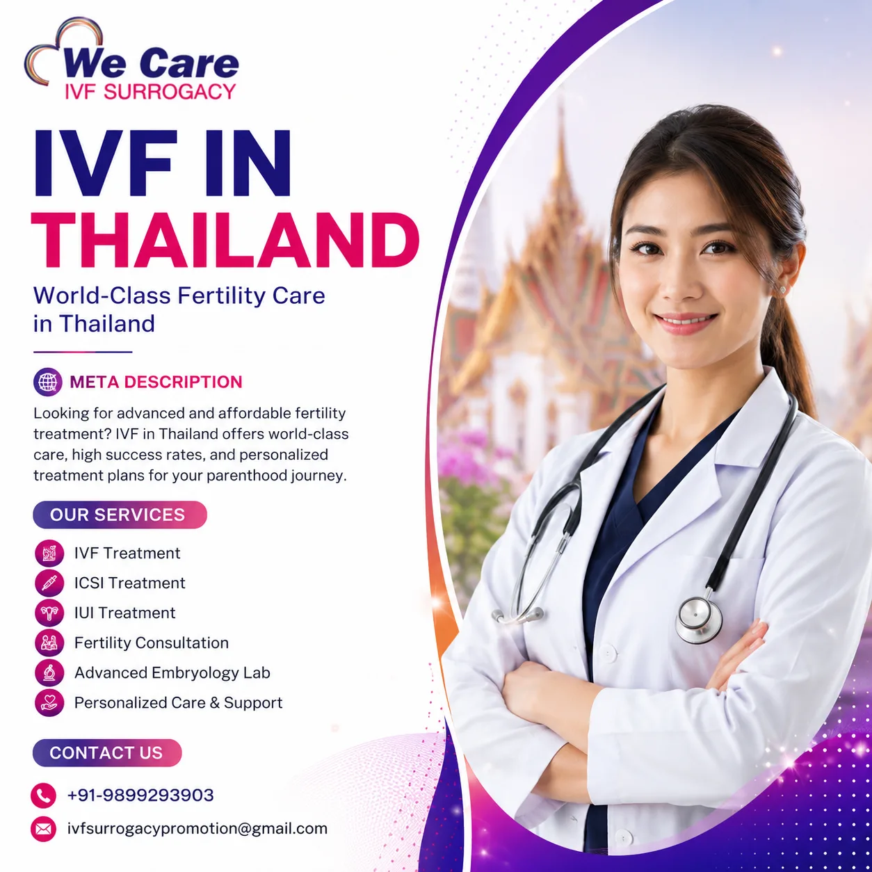 IVF in Thailand: Affordable, Advanced, and Trusted Fertility Care for International Patients