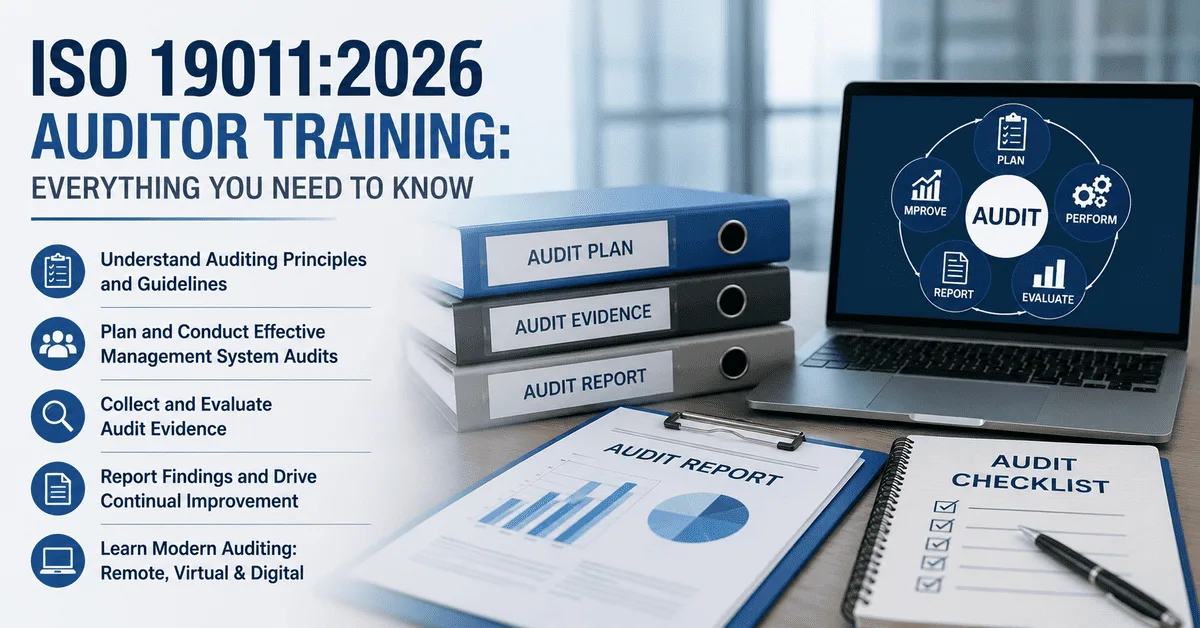 ISO 19011:2026 Auditor Training: Everything You Need to Know
