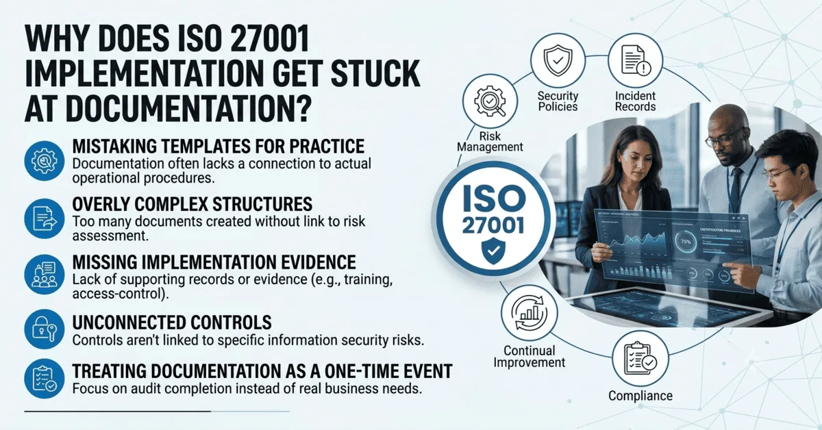 Why Do ISO 27001 Implementations Get Stuck at the Documentation Stage?