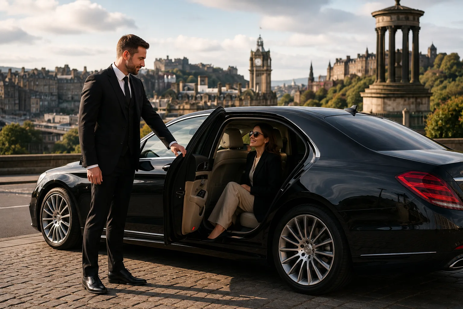 Luxury Chauffeur Service Edinburgh – Premium Travel with Comfort & Style
