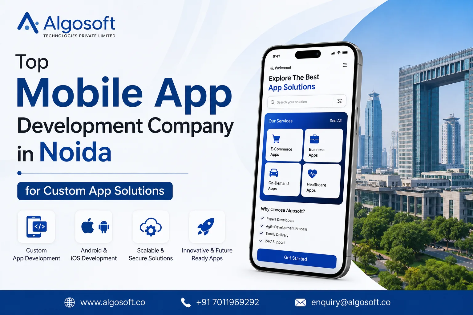 Top Mobile App Development Company in Noida for Custom App Solutions