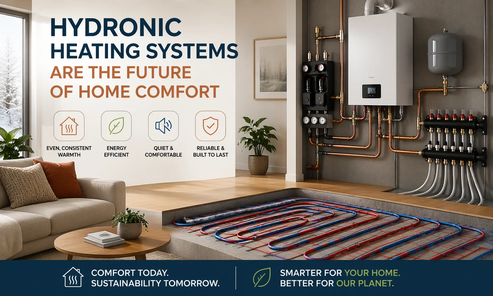 Why Ottawa Hydronic Heating Systems Are the Future of Home Comfort