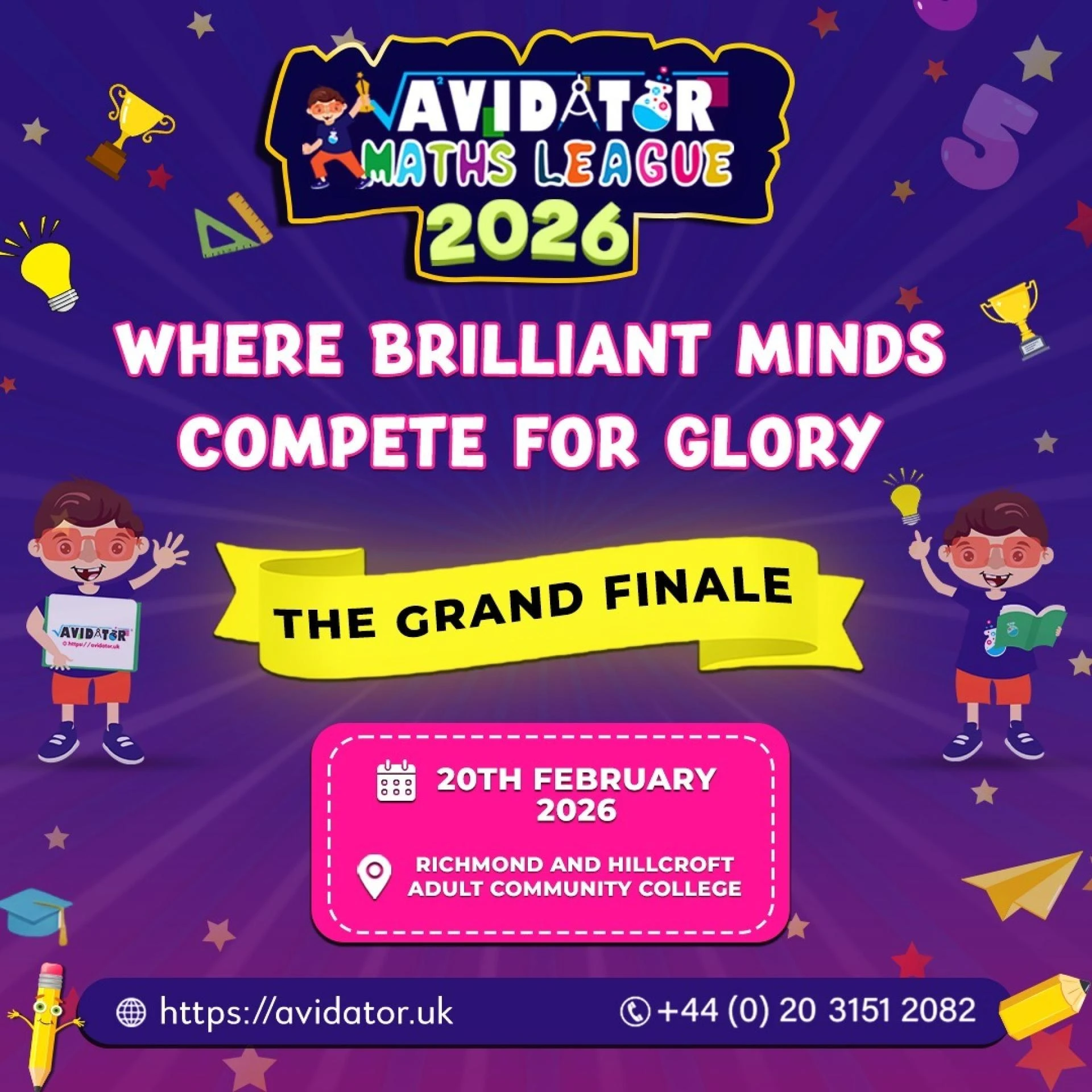 AVIDATOR Maths League  